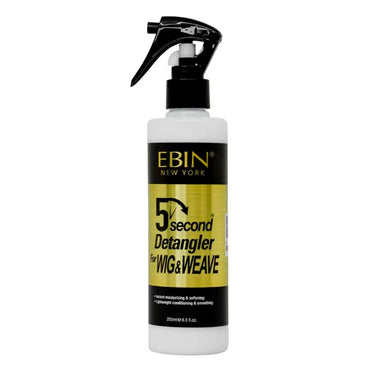 EBIN New York 5 Second Detangler – Wig & Weave (8.5 fl oz) - ANNS BEAUTY SUPPLY